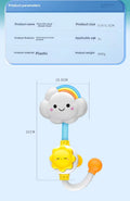 Yoki Kids Cartoon Cloud Bath Shower Toy